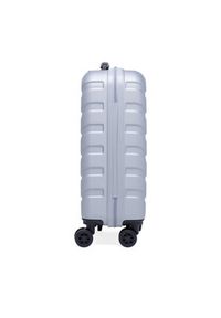 Gino Rossi - GINO ROSSI Walizka kabinowa CEO-GIN-S-003-05-SILVER2 Srebrny. Kolor: srebrny #4