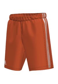 Adidas - Spodenki treningowe dla dzieci adidas Squadra 21 Short Youth. Kolor: wielokolorowy, pomarańczowy, biały. Materiał: poliester