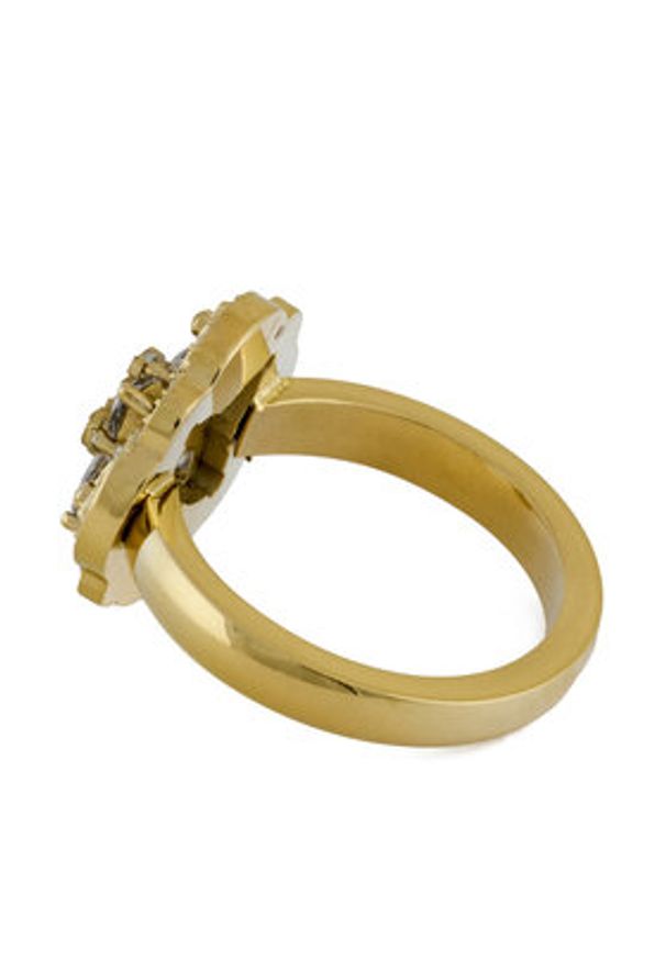 Guess Pierścionek JUBR05 506JW Złoty. Materiał: metalowe. Kolor: złoty