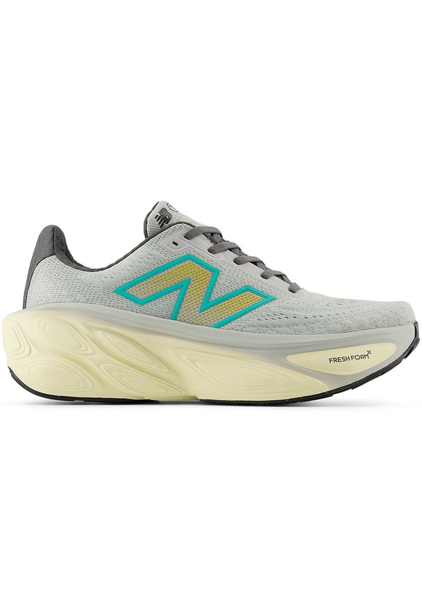 Buty męskie New Balance Fresh Foam x More v5 MMORLJ5 – szare. Okazja: na co dzień. Kolor: szary. Szerokość cholewki: normalna. Sport: fitness