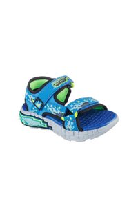 skechers - Sandały dziecięce SKECHERS Mega Splash. Kolor: niebieski