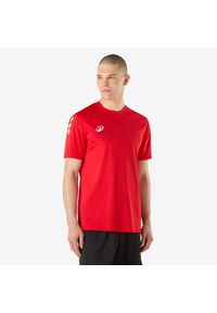 KIPSTA - Koszulka do piłki ręcznej męska Atorka H100. Kolor: czerwony. Materiał: poliester, materiał. Sport: fitness
