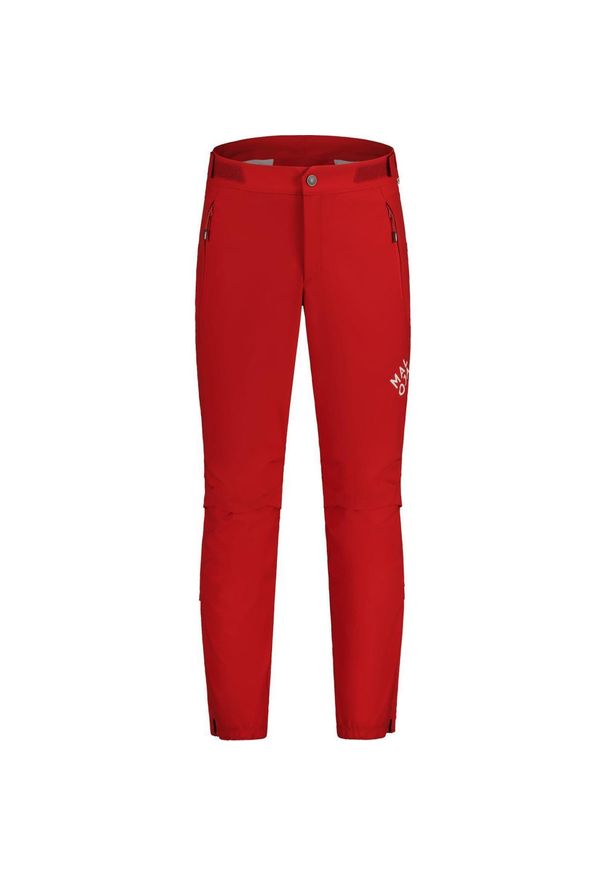 Spodnie na narty biegowe męskie Maloja UlmusM. Kolor: czerwony, pomarańczowy, wielokolorowy, żółty. Sezon: zima. Sport: narciarstwo