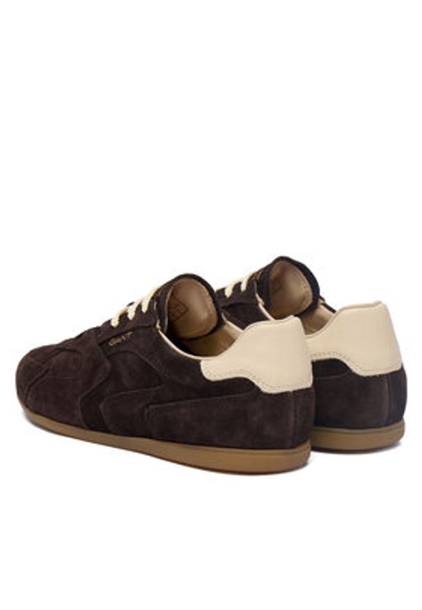 GANT - Gant Sneakersy 32533275 Brązowy. Kolor: brązowy. Materiał: zamsz, skóra