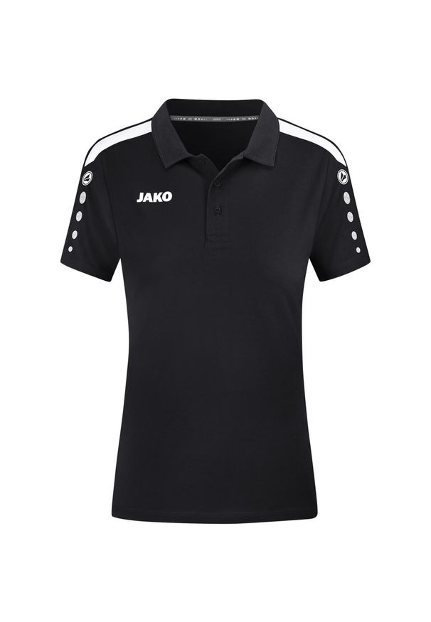 Polo Jako Power. Typ kołnierza: polo. Kolor: czarny