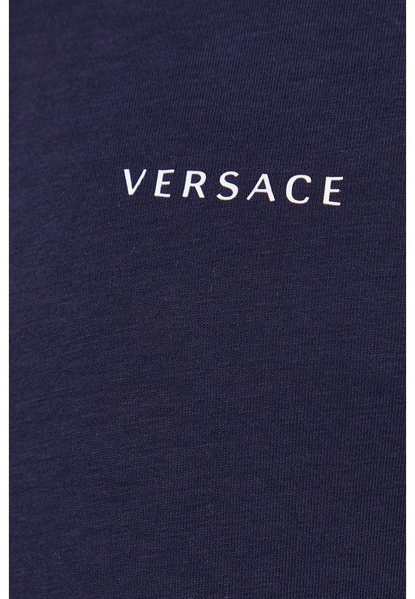 VERSACE - Versace - T-shirt (2-pack). Okazja: na co dzień. Kolor: niebieski. Materiał: dzianina. Wzór: gładki. Styl: casual