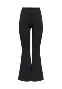 only - ONLY Legginsy Scarlet 15357949 Czarny Flared Fit. Kolor: czarny. Materiał: syntetyk