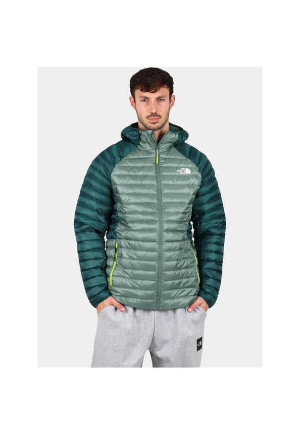 Kurtka Puchowa Męska The North Face M Bettaforca Lt. Kolor: zielony. Materiał: puch. Sport: turystyka piesza