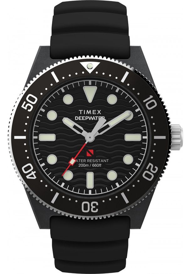 Zegarek męski Timex TW2Y02200 czarny. Kolor: czarny