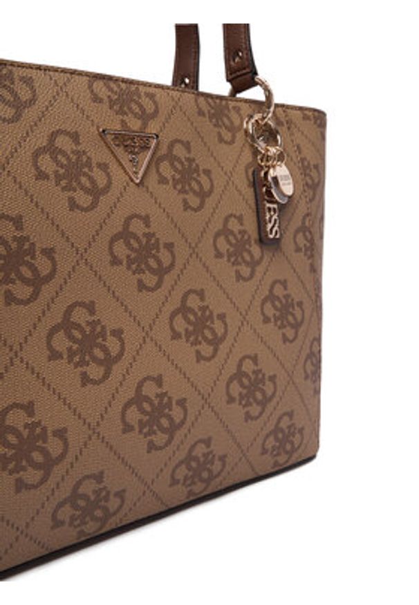 Guess Torebka Noelle II HWSO96 72250 Brązowy. Kolor: brązowy. Materiał: skórzane