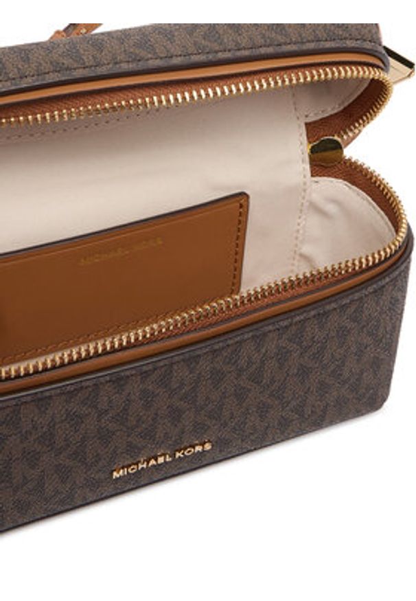 MICHAEL Michael Kors Torebka 32F5GQ1C0B Brązowy. Kolor: brązowy. Materiał: skórzane