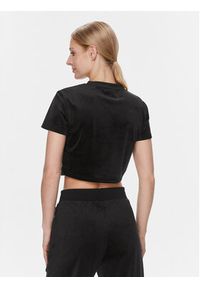 Guess T-Shirt V3BI01 KBXI2 Czarny Boxy Fit. Kolor: czarny. Materiał: syntetyk