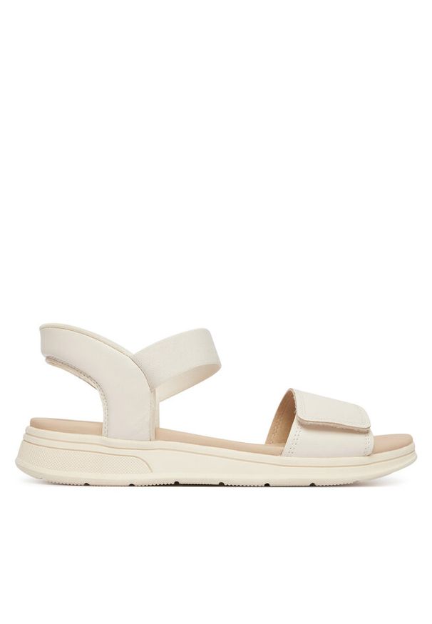 Sandały Caprice. Kolor: kremowy