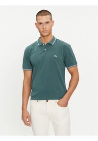 Lee Polo 112349951 Zielony Regular Fit. Typ kołnierza: polo. Kolor: zielony. Materiał: bawełna #1