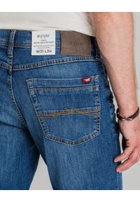 Męskie Spodnie Jeansowe Mustang Style Washington Straight Denim Blue 1017119 5000 782
