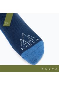 Skarpety narciarskie KADVA Woolan. Kolor: niebieski. Sport: narciarstwo #2