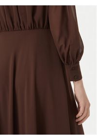 Marella Sukienka koktajlowa Giovane 2613221093 Brązowy Regular Fit. Kolor: brązowy. Materiał: syntetyk. Styl: wizytowy #5