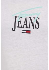 Tommy Jeans t-shirt (2-pack) damski kolor biały. Okazja: na co dzień. Kolor: biały. Materiał: dzianina, bawełna. Wzór: nadruk. Styl: casual