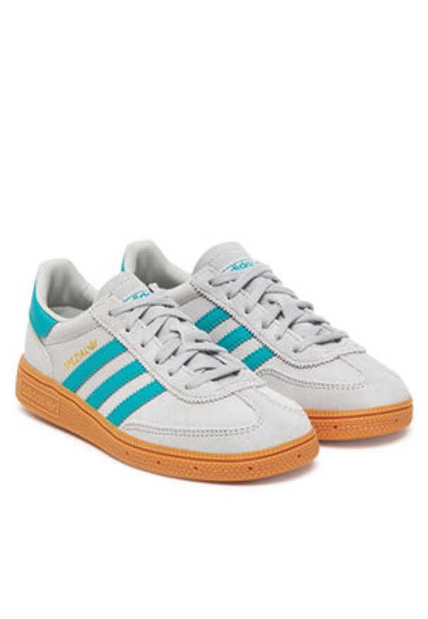 Adidas - adidas Sneakersy Handball Spezial JP8002 Szary. Kolor: szary. Materiał: zamsz, skóra. Sport: piłka ręczna