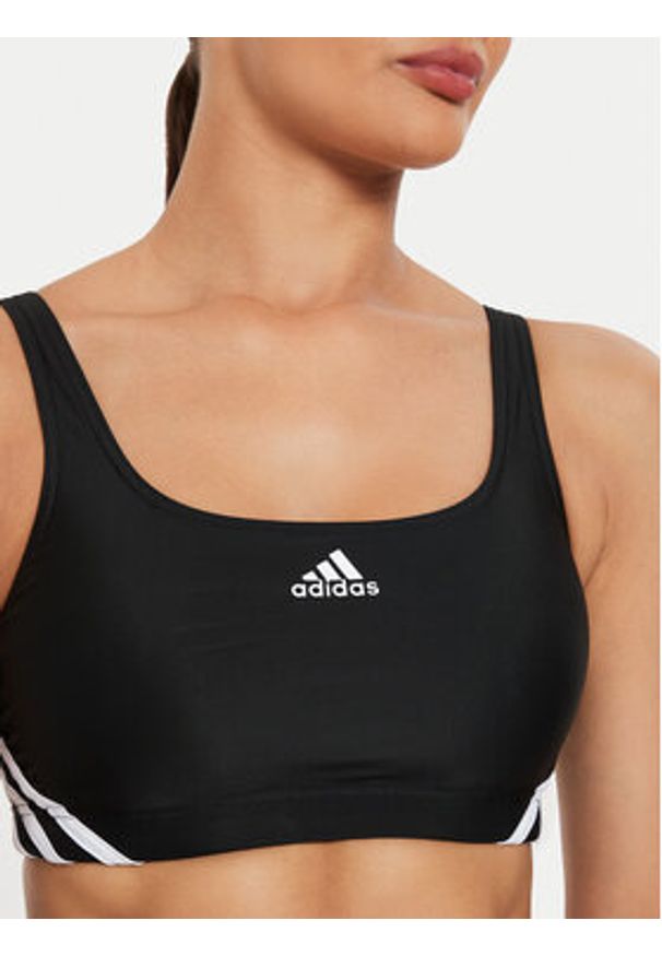 Adidas - adidas Bikini 3-Stripes IB5985 Czarny. Kolor: czarny. Materiał: syntetyk