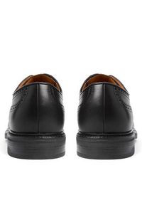 Polo Ralph Lauren Półbuty Asher Wgtip 803955640002 Czarny. Kolor: czarny. Materiał: skóra #3
