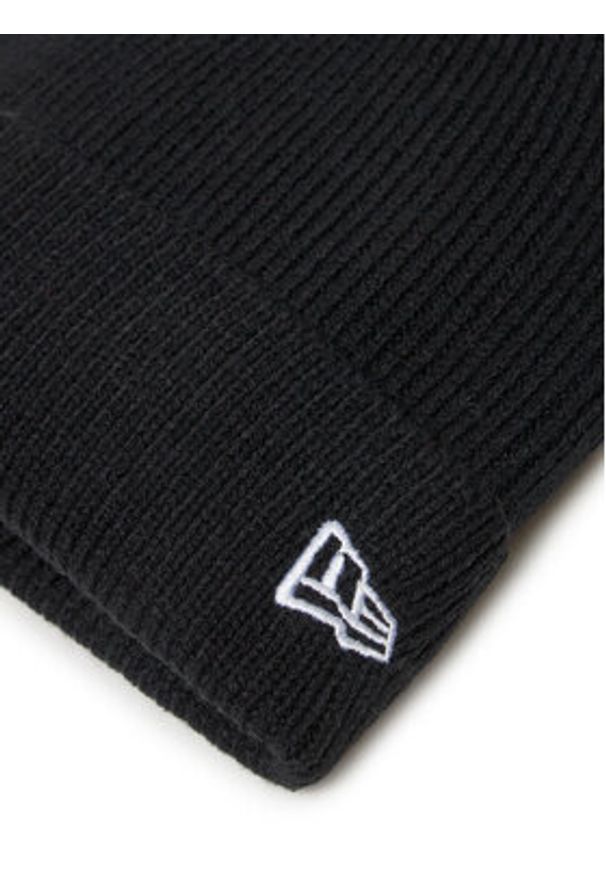 New Era Czapka Wool Cuff Knit Beanie 60424814 Czarny. Kolor: czarny. Materiał: akryl