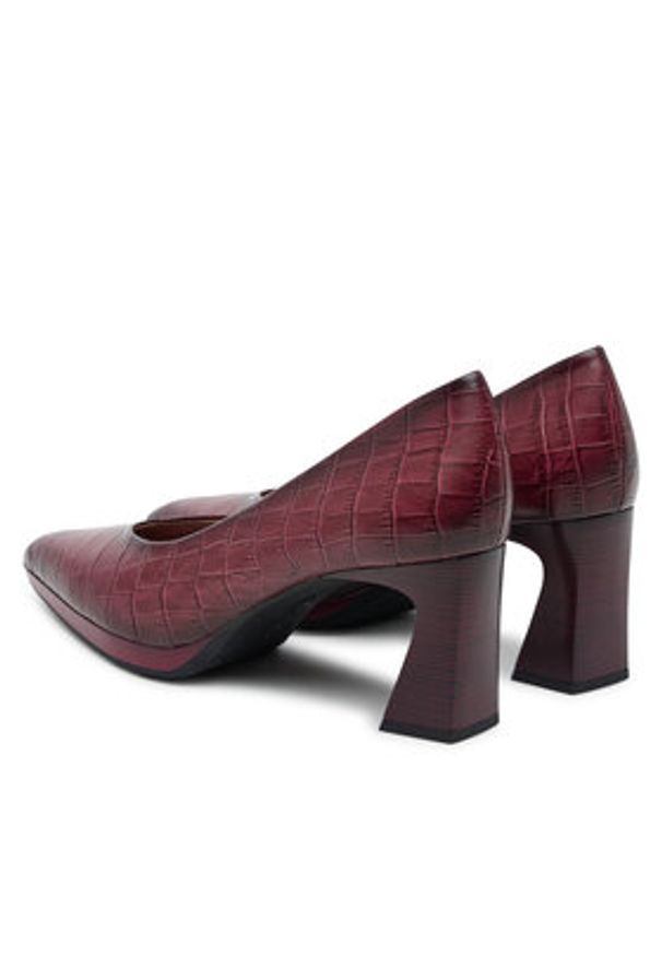 Hispanitas Półbuty HI254245 Bordowy. Kolor: czerwony. Materiał: skóra