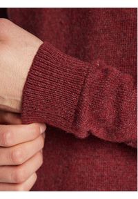 !SOLID - Solid Sweter Dylion 21107341 Bordowy Regular Fit. Kolor: czerwony. Materiał: syntetyk #3