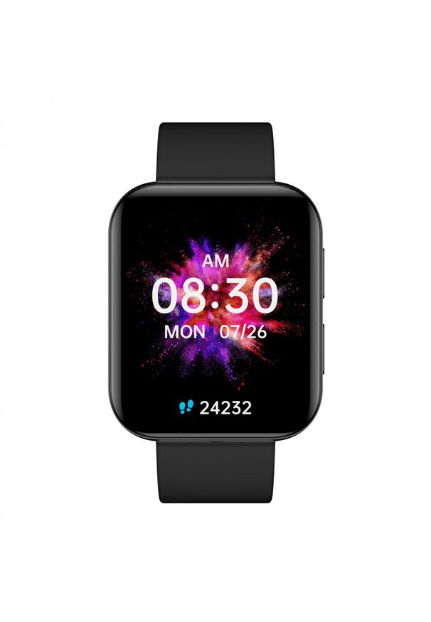 GARETT - Garett GRC Maxx Czarny. Rodzaj zegarka: smartwatch. Kolor: czarny. Styl: klasyczny, elegancki, sportowy