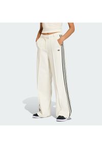 Adidas - adidas Spodnie materiałowe Sport Tailored KC9089 Biały Wide Leg. Kolor: biały. Materiał: syntetyk. Styl: sportowy #1