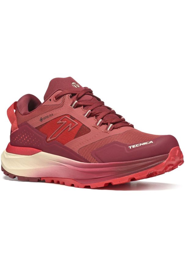 TECNICA - Buty trekkingowe damskie Tecnica Agate S Gtx. Zapięcie: sznurówki. Kolor: czerwony. Materiał: materiał, syntetyk, tkanina. Szerokość cholewki: normalna