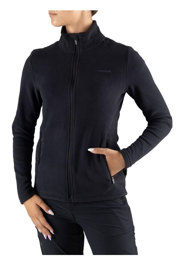 Bluza techniczna damska Viking Tesero Lady, polar. Kolor: czarny. Materiał: polar