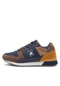 Beverly Hills Polo Club Sneakersy ACES-01 Granatowy. Kolor: niebieski. Materiał: materiał