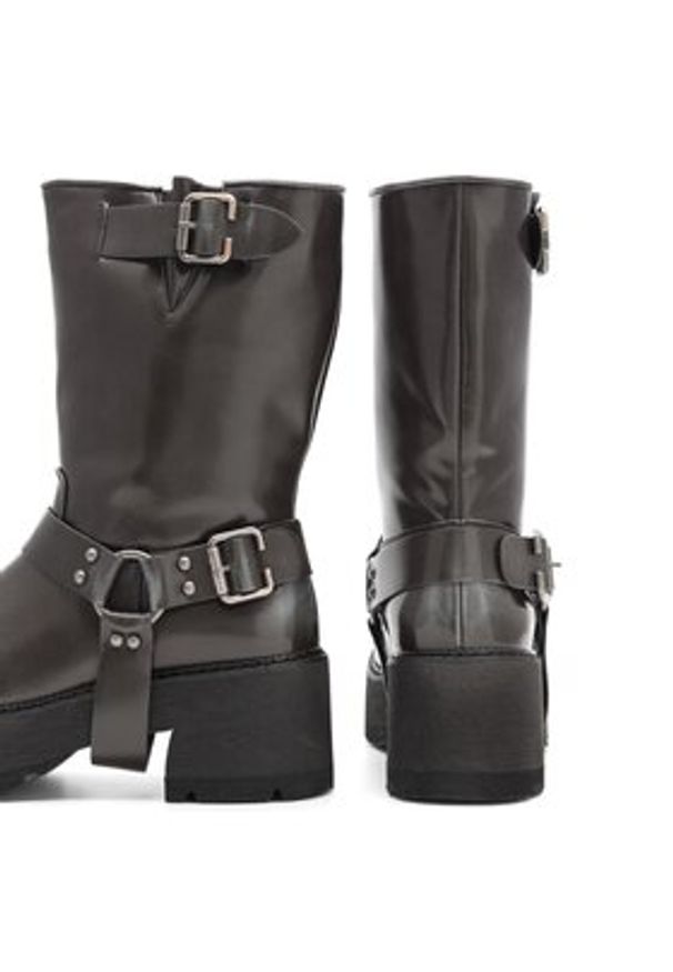 Jenny Fairy Botki WS22236-05 Czarny. Kolor: czarny. Materiał: syntetyk