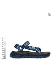 Teva Sandały Hurricane XLT Jr 1177430C Granatowy. Kolor: niebieski. Materiał: materiał #4