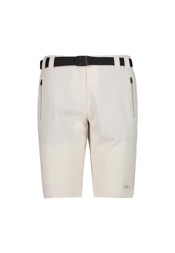 Bermudy damskie turystyczne CMP 3T59136. Kolor: beżowy. Sport: turystyka piesza