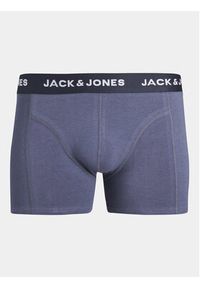 Jack & Jones - Jack&Jones Komplet 3 par bokserek Alaska 12251471 Niebieski. Kolor: niebieski. Materiał: bawełna #10