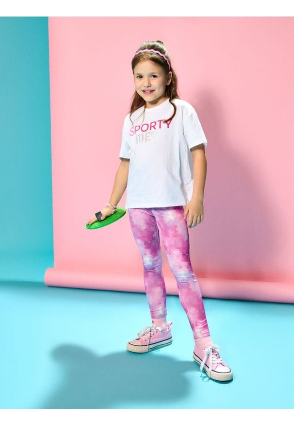 Sinsay - Legginsy Active - wielobarwny