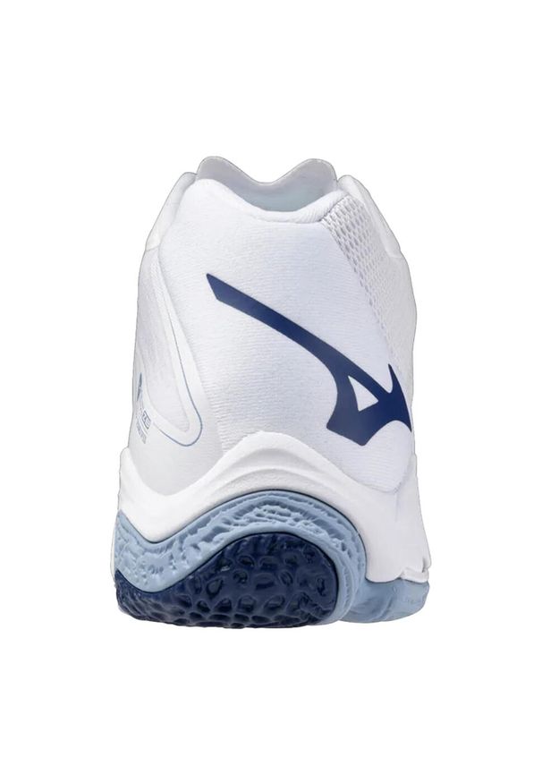 Mizuno - Męskie Buty Treningowe Wave Lightning Z8. Kolor: niebieski, wielokolorowy, biały. Model: Mizuno Wave. Sport: turystyka piesza