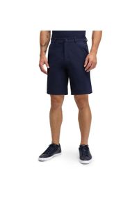 SIROKO - Męskie krótkie spodenki golfowe Siroko Belfry Navy. Kolor: niebieski. Materiał: tkanina. Długość: krótkie. Sport: golf