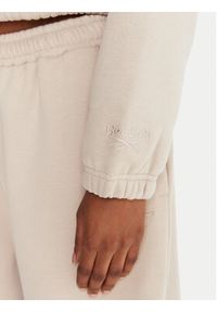 Reebok Bluza Reebok X Ewa Chodakowska RK25307CCW Beżowy Relaxed Fit. Kolor: beżowy. Materiał: syntetyk, bawełna #4