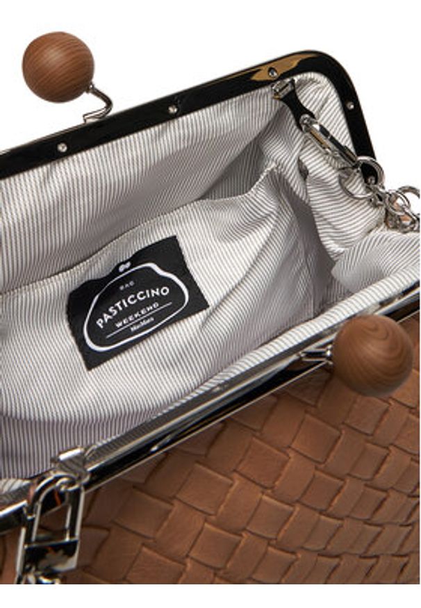 Weekend Max Mara Torebka Pancia 2525516154650 Brązowy. Kolor: brązowy. Materiał: skórzane