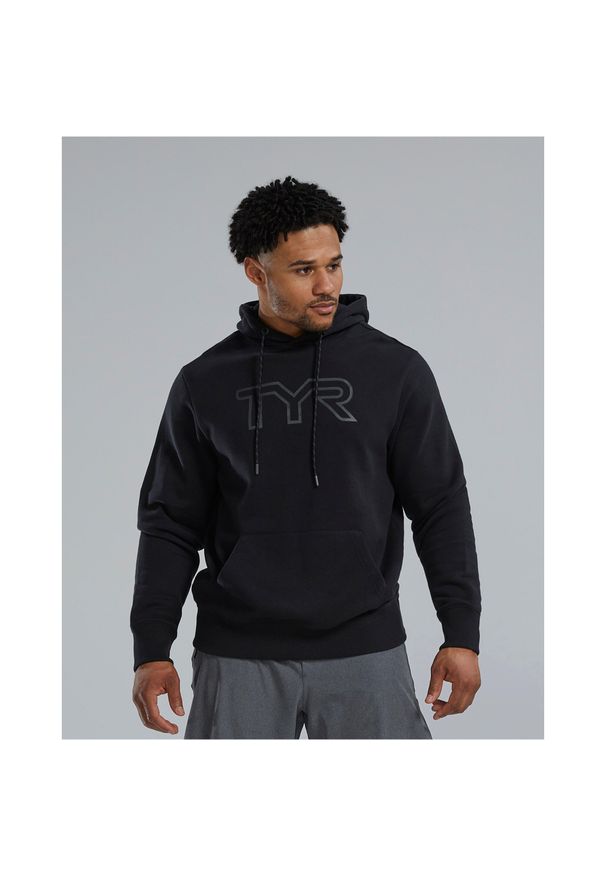 Bluza TYR UNISEX HOODIE. Kolor: czarny