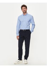 BOSS - Boss Koszula S-Roan-Bd-E-1P-C-242 50515142 Błękitny Slim Fit. Kolor: niebieski. Materiał: bawełna #5