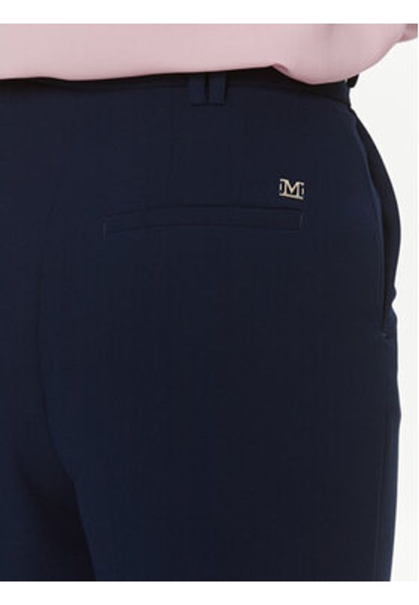 Marciano Guess Spodnie materiałowe Moira 4RGB05 7000A Granatowy Wide Leg. Kolor: niebieski. Materiał: syntetyk