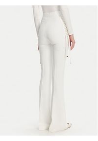 Elisabetta Franchi Spodnie materiałowe PA-083-51E2 Biały Regular Fit. Kolor: biały. Materiał: syntetyk #5