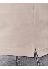 Calvin Klein Jeans Polo J30J315603 Beżowy Slim Fit. Typ kołnierza: polo. Kolor: beżowy. Materiał: bawełna
