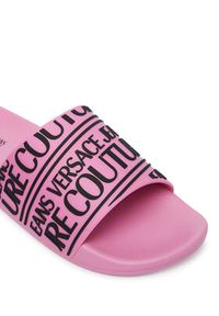 Versace Jeans Couture Klapki 80YA3SQ1 Różowy. Kolor: różowy. Materiał: syntetyk #6