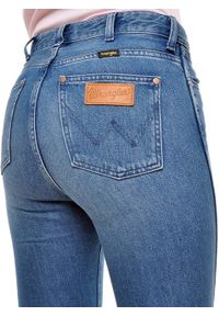 Wrangler - WRANGLER RETRO FLARE DAMSKIE SPODNIE JEANSOWE PINE FIELD W240FH21Y. Styl: retro #5