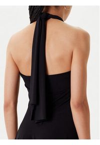 NORMA KAMALI Sukienka koktajlowa KK1253PL213001 Czarny Slim Fit. Kolor: czarny. Materiał: syntetyk. Styl: wizytowy #4